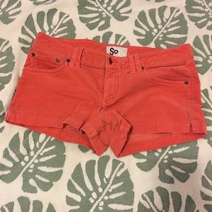SO corduroy shorts